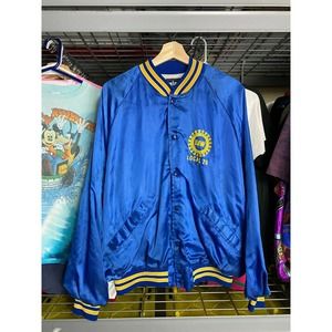 XL United Auto Workers Local 76 Satin Jacket VTG
